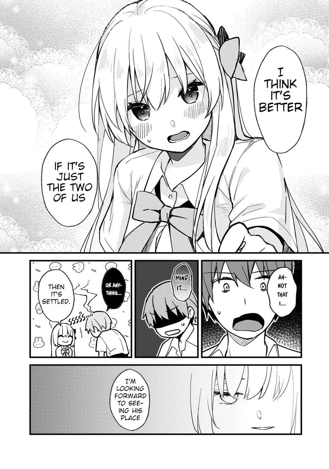 Page 3 Chapter 25 Netoge no Yome ga Ninki Idol datta ~Cool kei no Kanojo wa Genjitsu demo Yome no Tsumori de Iru~