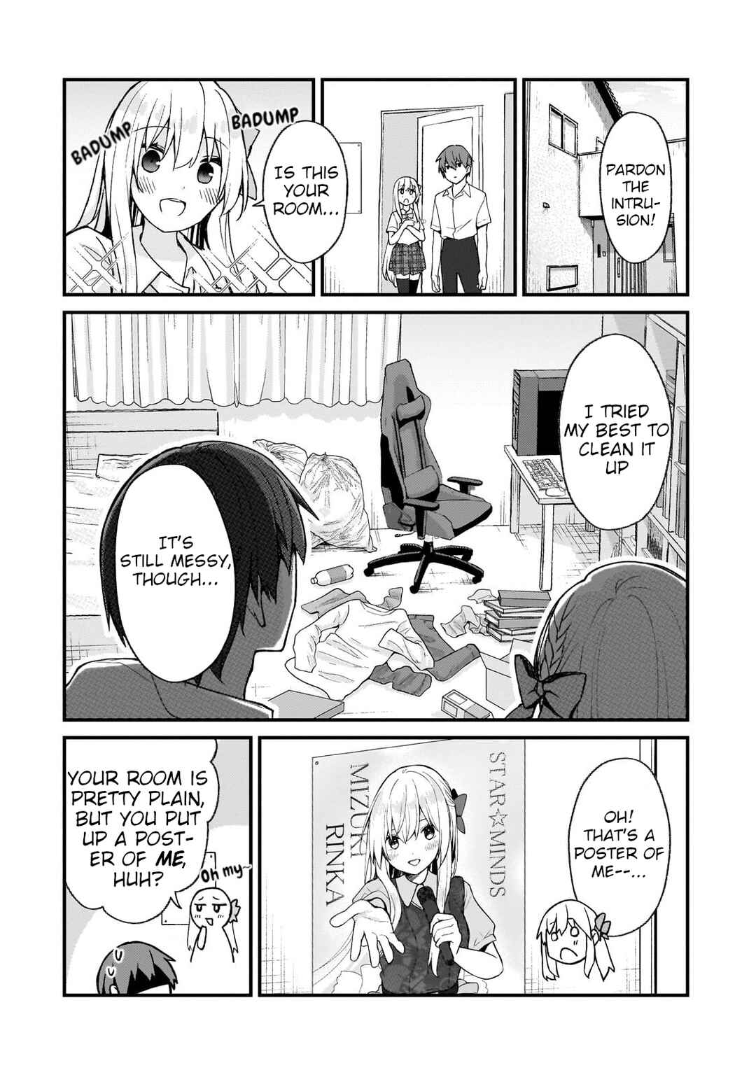 Page 4 Chapter 25 Netoge no Yome ga Ninki Idol datta ~Cool kei no Kanojo wa Genjitsu demo Yome no Tsumori de Iru~