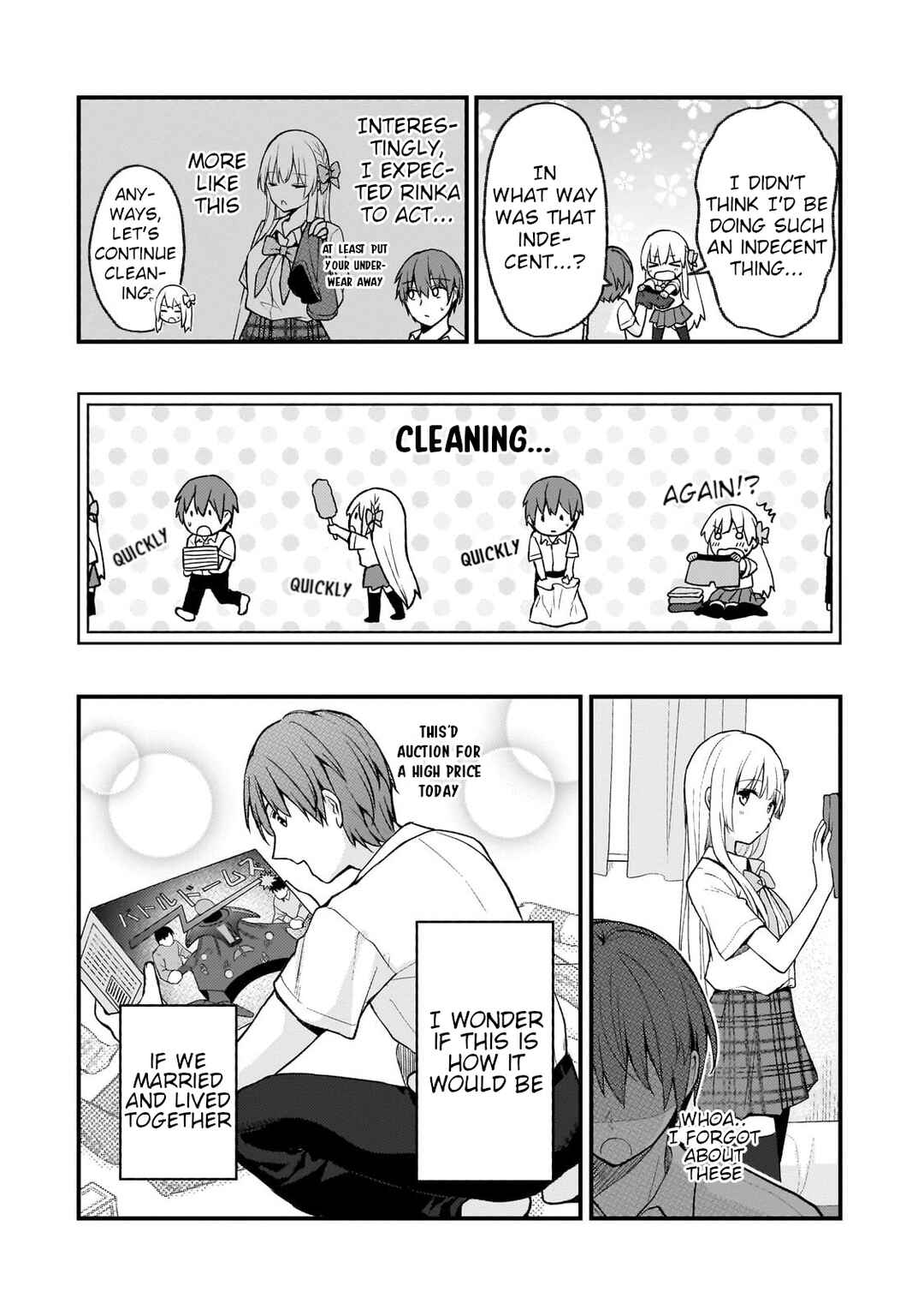 Page 8 Chapter 25 Netoge no Yome ga Ninki Idol datta ~Cool kei no Kanojo wa Genjitsu demo Yome no Tsumori de Iru~