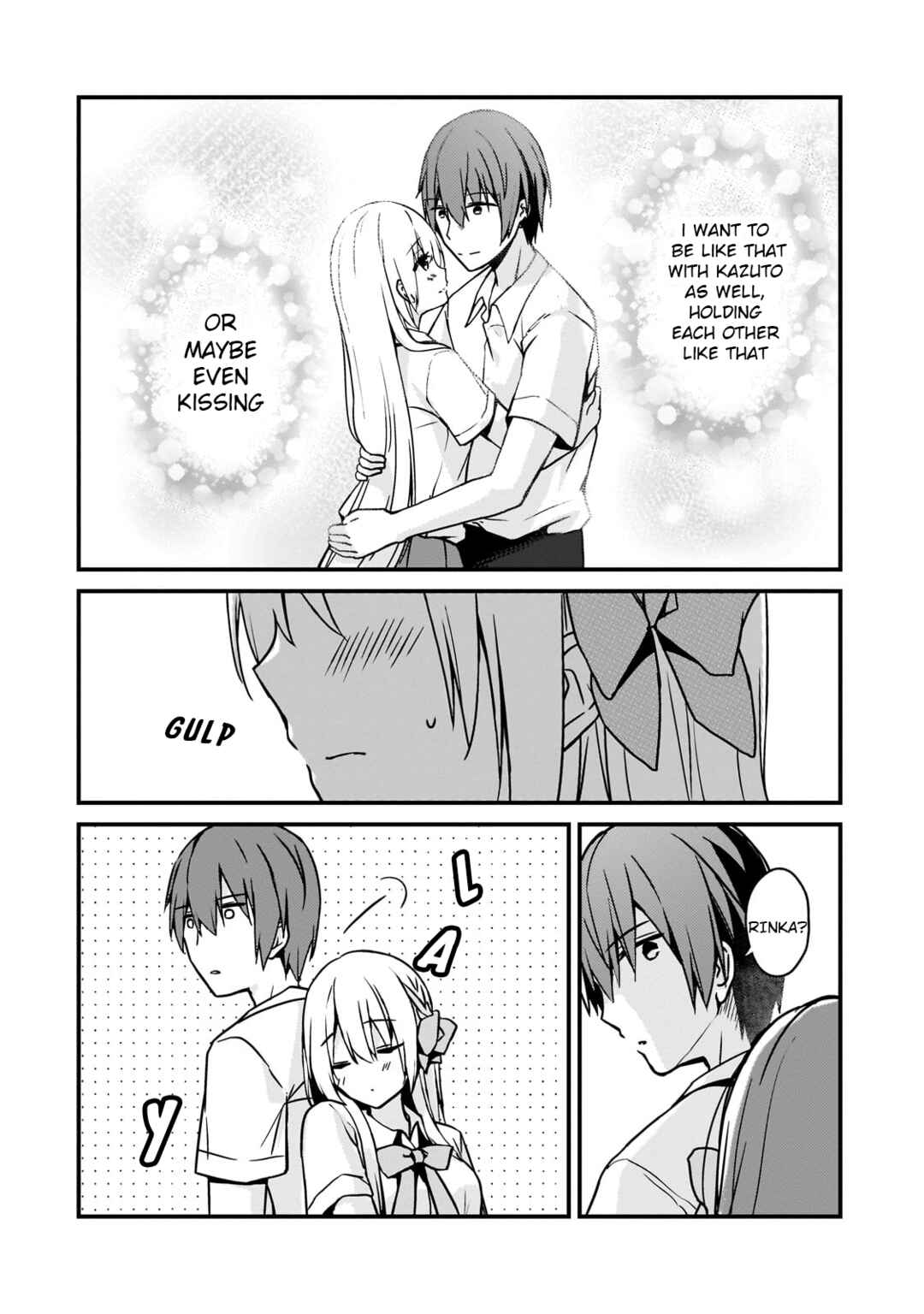 Page 12 Chapter 16 Netoge no Yome ga Ninki Idol datta ~Cool kei no Kanojo wa Genjitsu demo Yome no Tsumori de Iru~