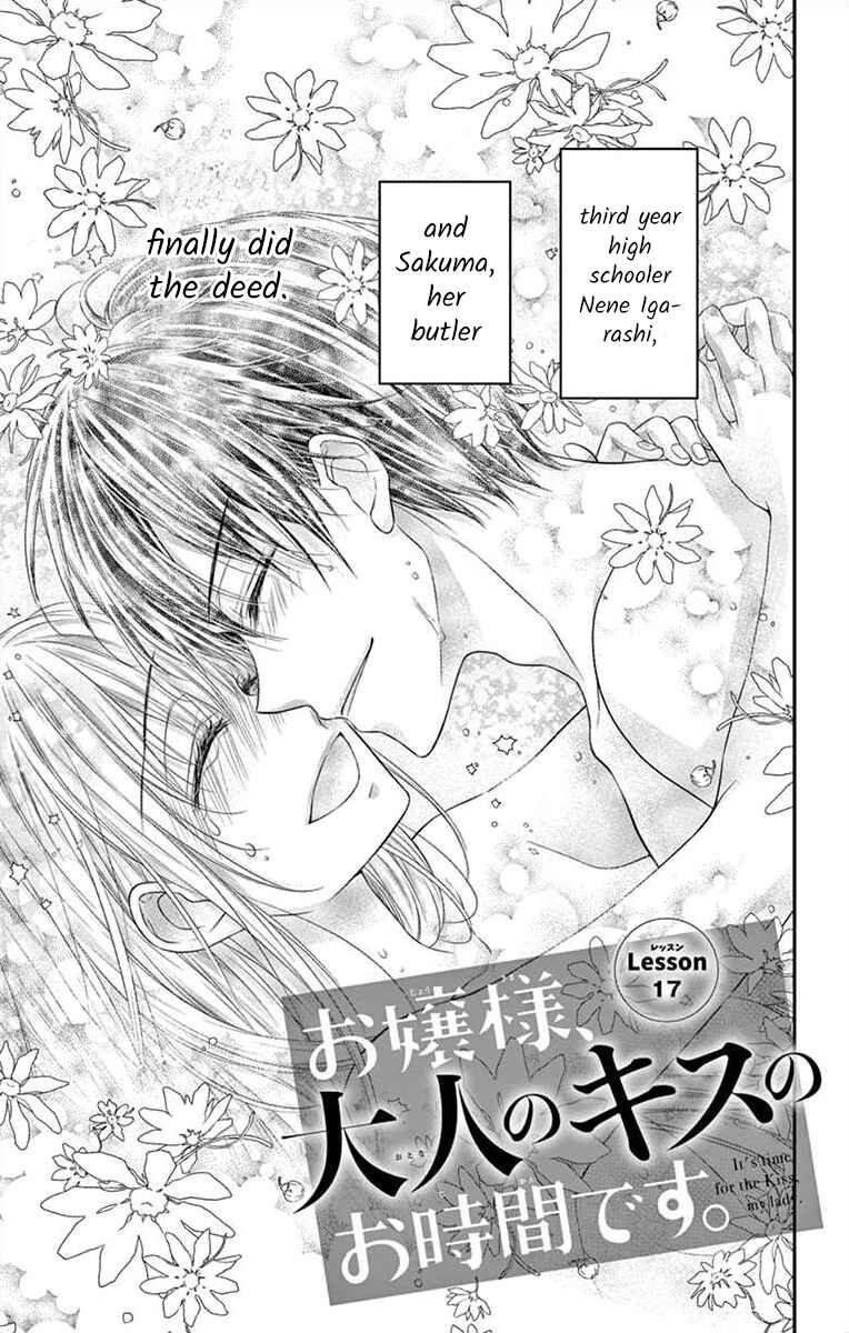 Page 3 Chapter 17 Its time for the Kiss, my lady.