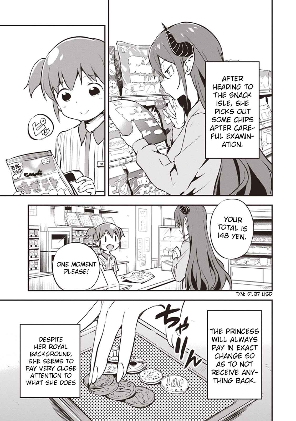 Page 13 Chapter 1 Piyoko to Makai Machi no Hime-sama
