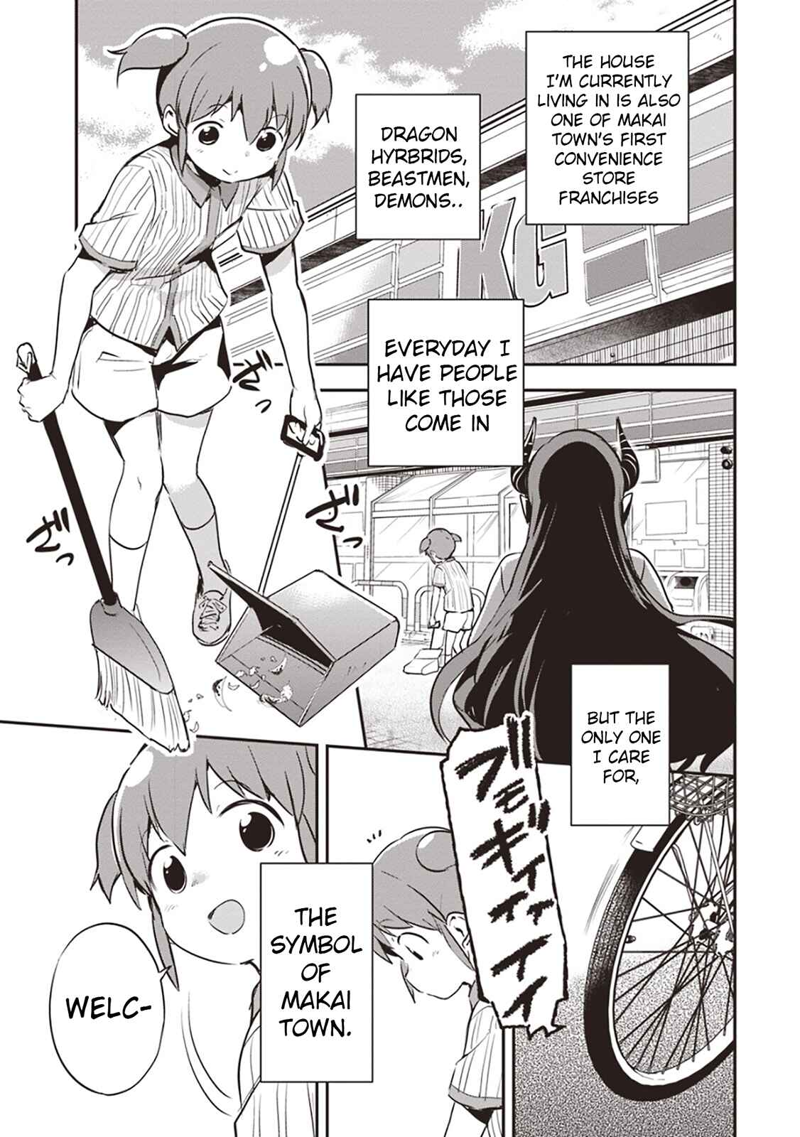 Page 9 Chapter 1 Piyoko to Makai Machi no Hime-sama