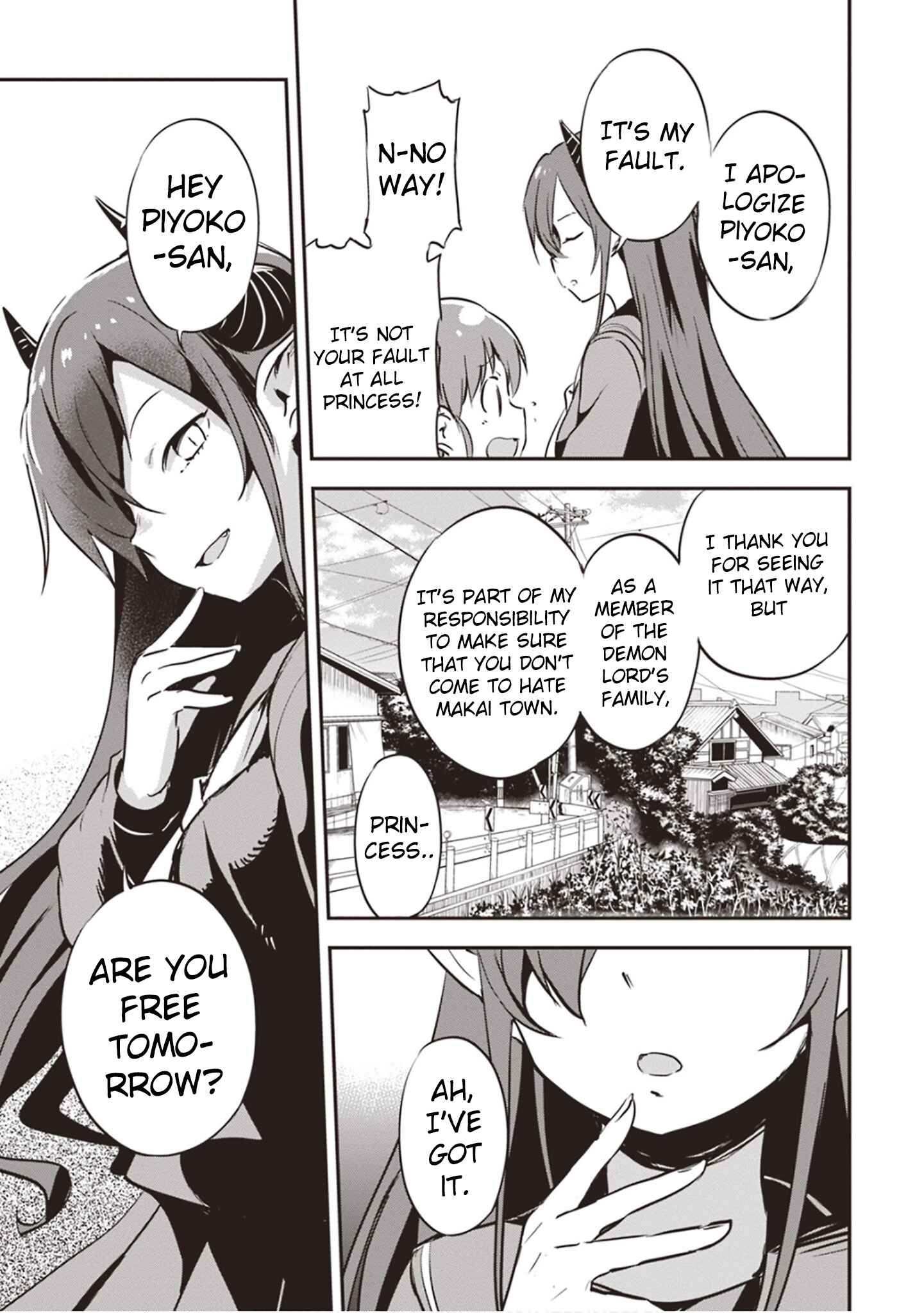 Page 13 Chapter 2 Piyoko to Makai Machi no Hime-sama