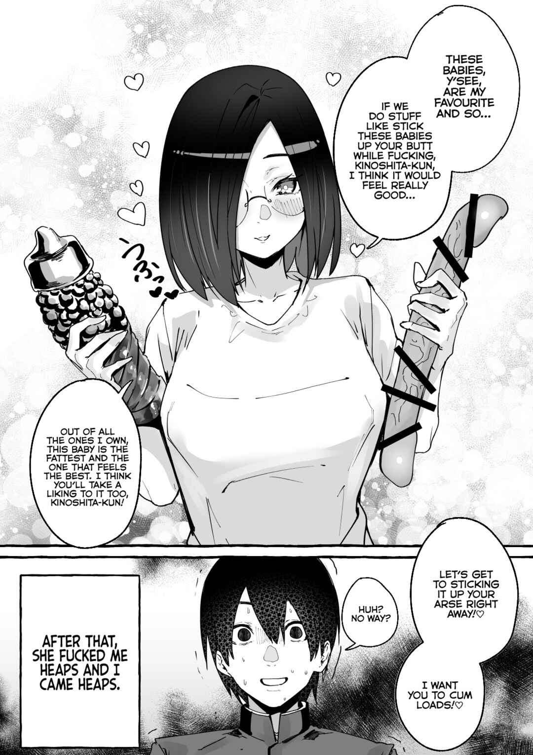 Page 43 Chapter Unknown_ba35 Kyonyuu Kanojo ni Hitasura Shibori Toraremakuru Hanashi