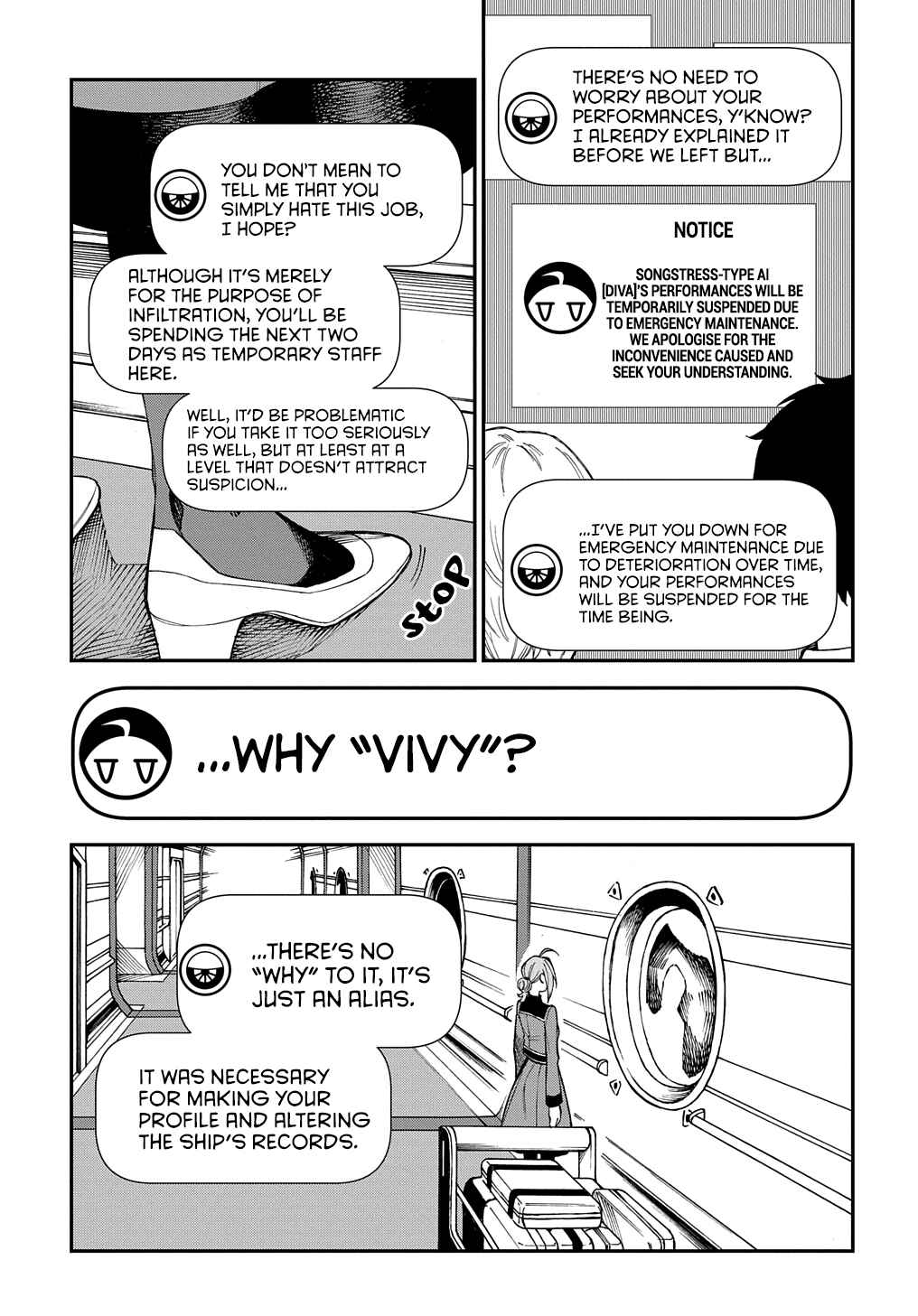 Page 7 Chapter 6 Vivy -Fluorite Eyes Song-