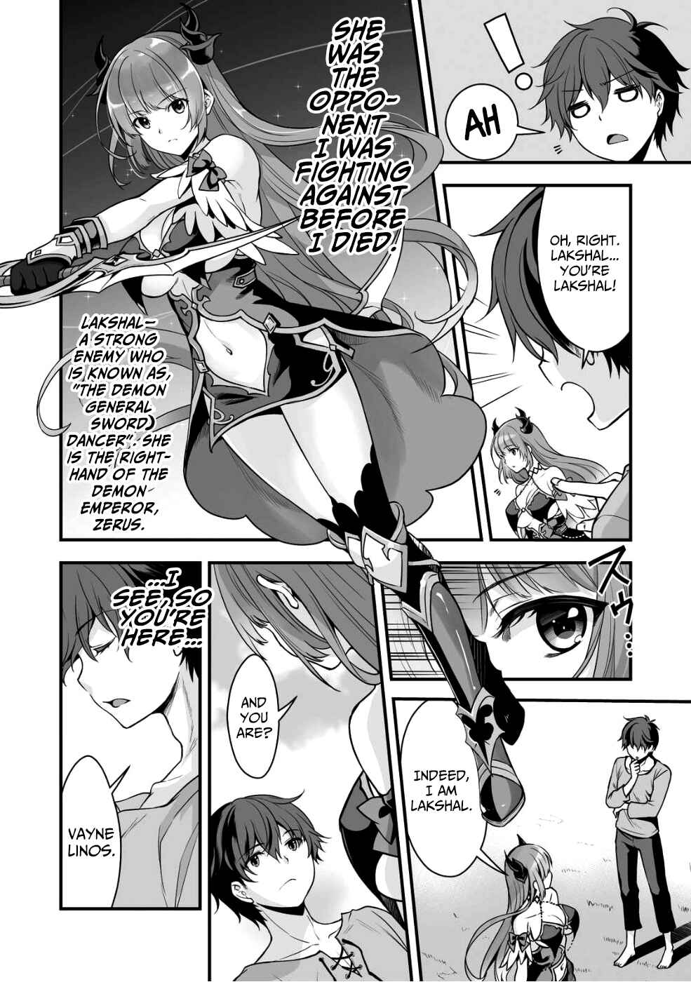 Page 7 Chapter 2 When I Was Playing Eroge With VR, I Was Reincarnated In A Different World, I Will Enslave All The Beautiful Demon Girls ~Crossout Saber~