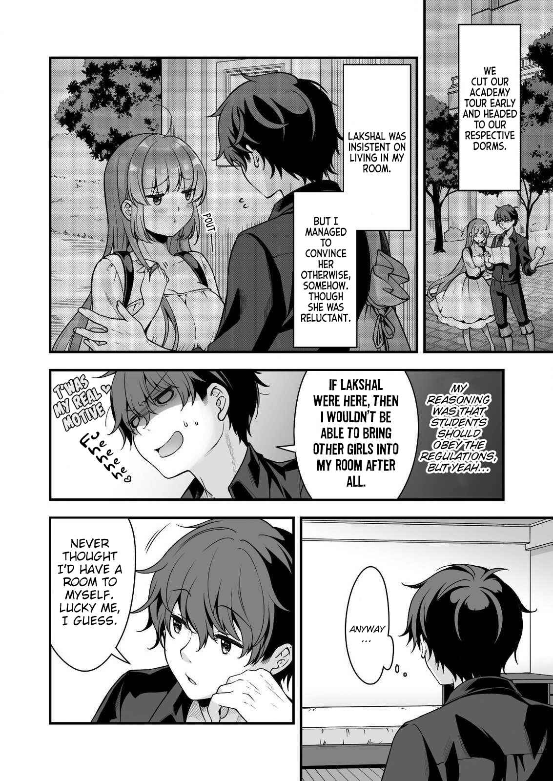 Page 3 Chapter 8 When I Was Playing Eroge With VR, I Was Reincarnated In A Different World, I Will Enslave All The Beautiful Demon Girls ~Crossout Saber~