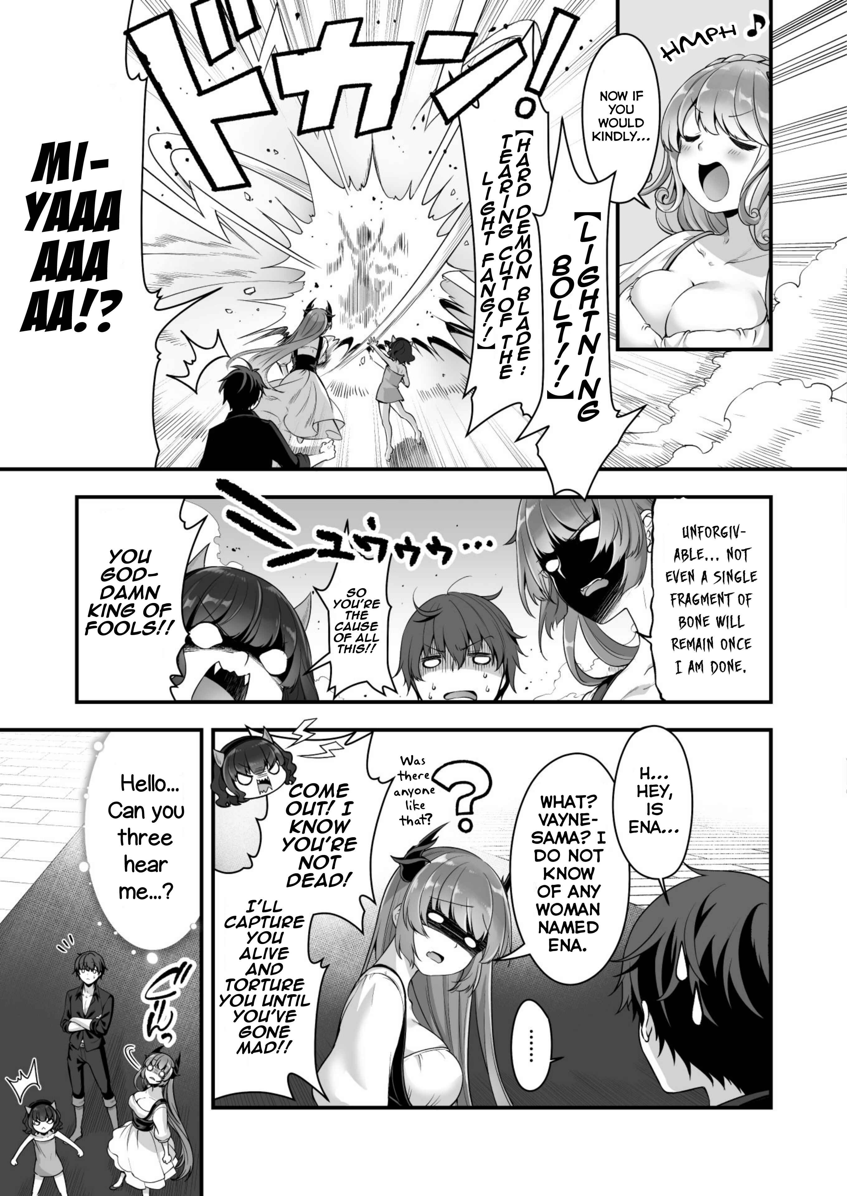 Page 11 Chapter 5 When I Was Playing Eroge With VR, I Was Reincarnated In A Different World, I Will Enslave All The Beautiful Demon Girls ~Crossout Saber~