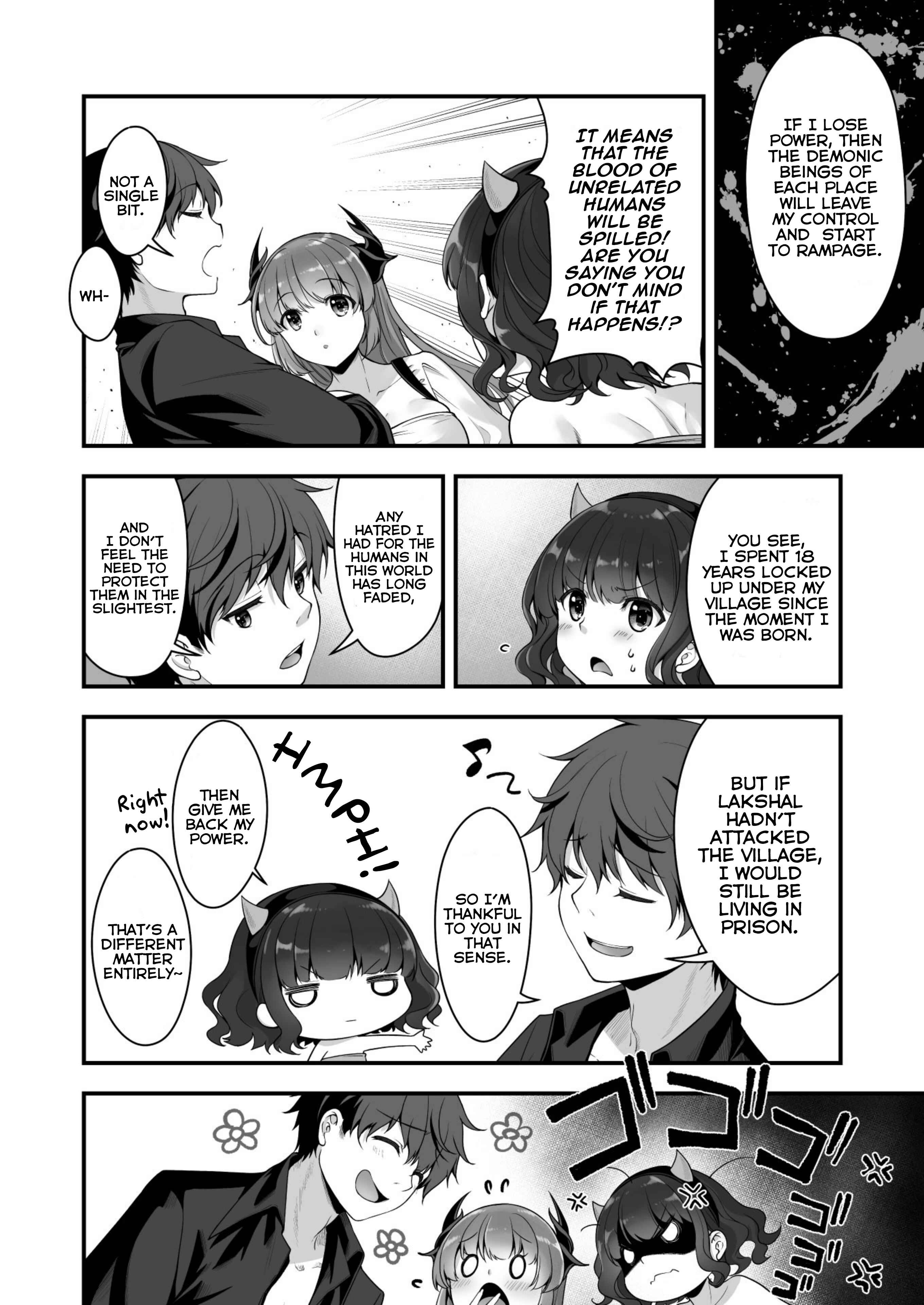 Page 2 Chapter 5 When I Was Playing Eroge With VR, I Was Reincarnated In A Different World, I Will Enslave All The Beautiful Demon Girls ~Crossout Saber~