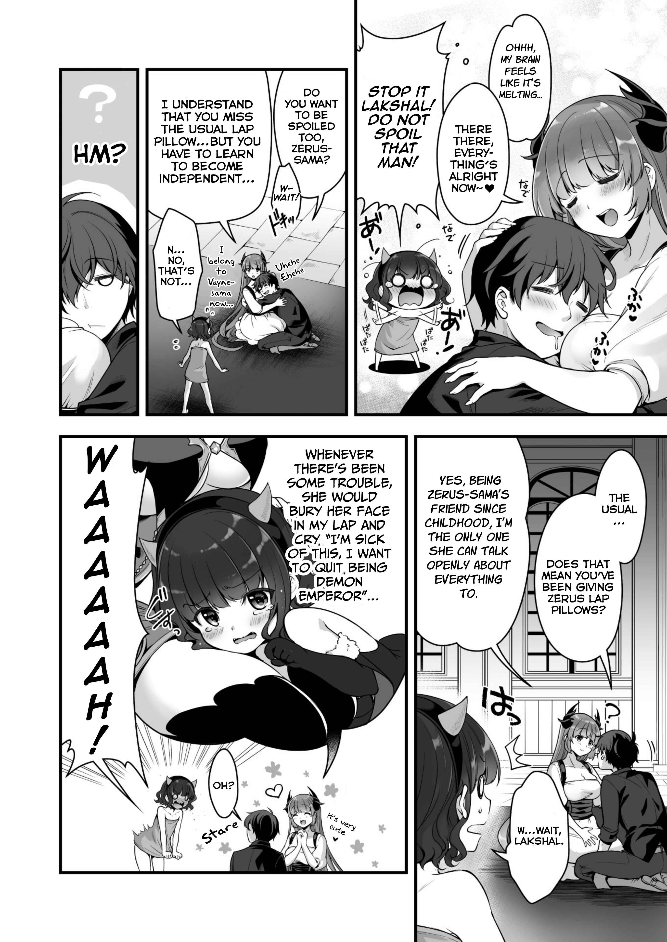 Page 4 Chapter 5 When I Was Playing Eroge With VR, I Was Reincarnated In A Different World, I Will Enslave All The Beautiful Demon Girls ~Crossout Saber~