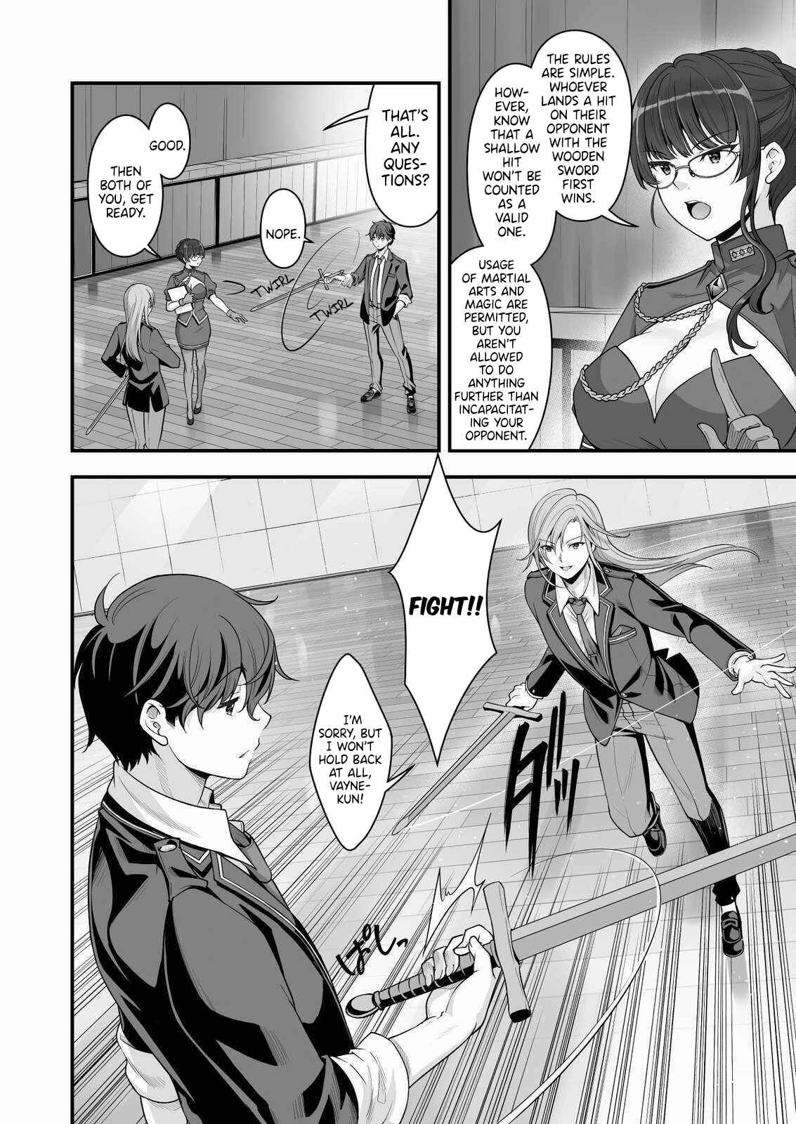 Page 6 Chapter 10 When I Was Playing Eroge With VR, I Was Reincarnated In A Different World, I Will Enslave All The Beautiful Demon Girls ~Crossout Saber~