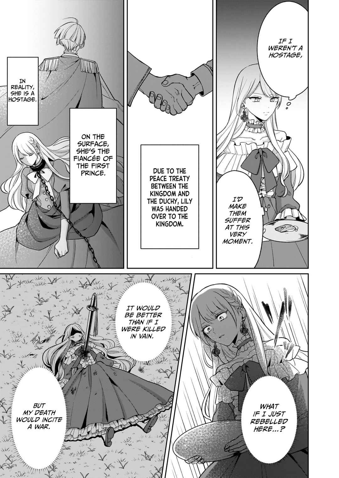 Page 15 Chapter 1 Shinimodori Koujo wa Kurikaesu Sekai wo Owarasetai