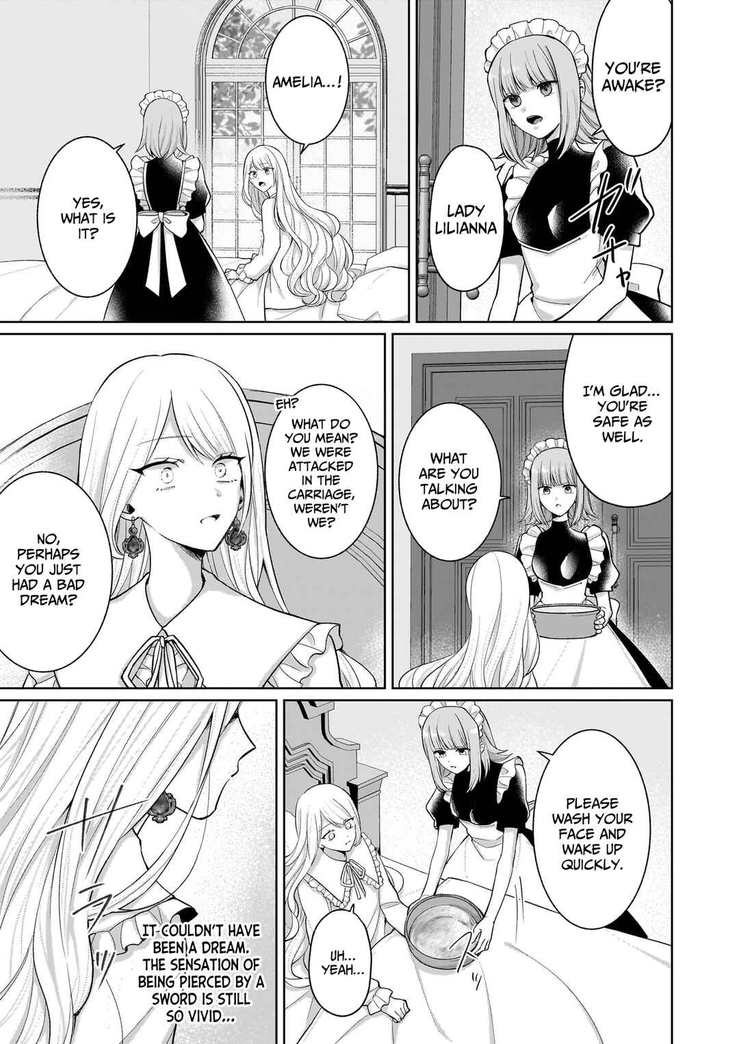 Page 3 Chapter 2 Shinimodori Koujo wa Kurikaesu Sekai wo Owarasetai