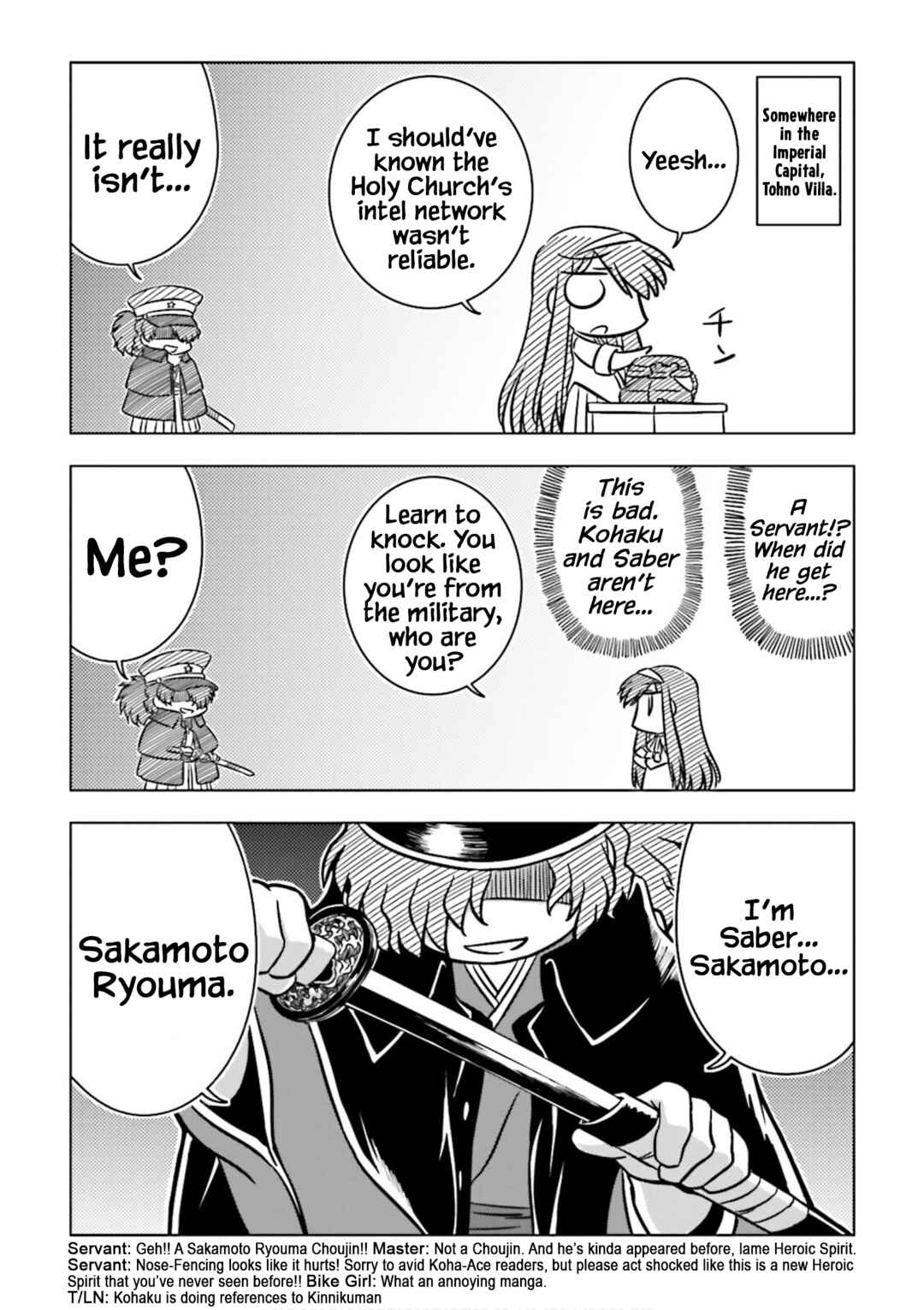 Page 1 Chapter 3 Koha-Ace GO - Imperial Capital Holy Grail Strange Story