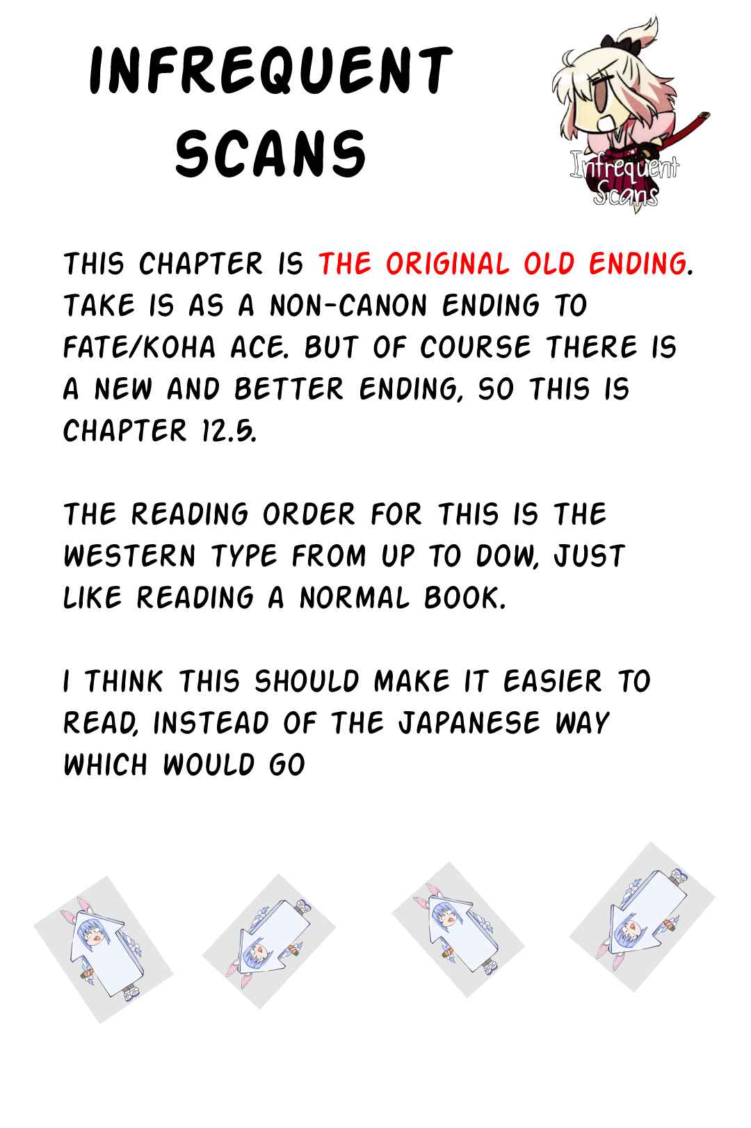Page 1 Chapter 12.5 Koha-Ace GO - Imperial Capital Holy Grail Strange Story