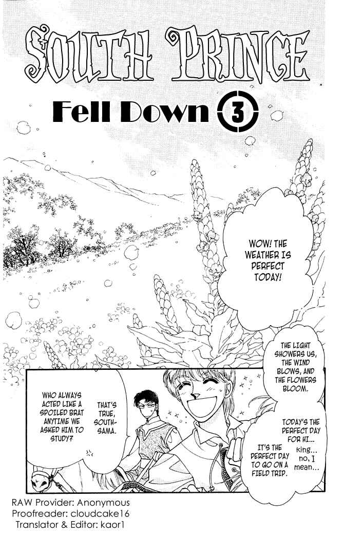 Page 1 Chapter 4 South Prince North Princess