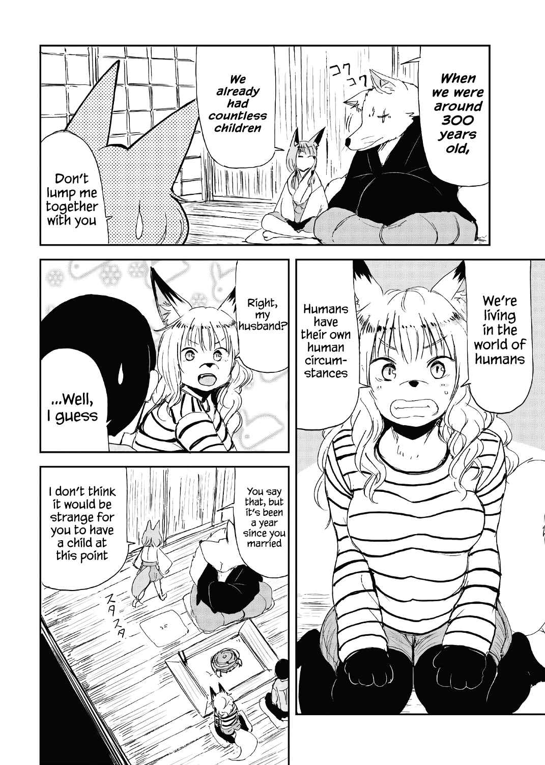 Page 4 Chapter 13 Kitsune no Oyome-chan