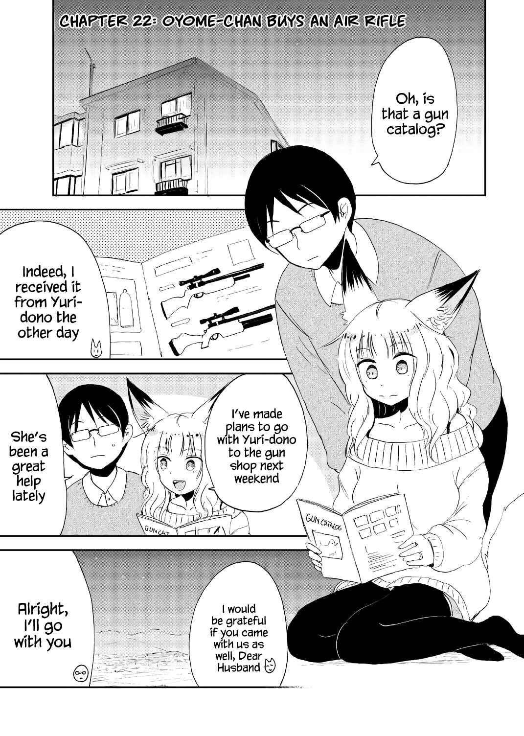 Page 1 Chapter 22 Kitsune no Oyome-chan