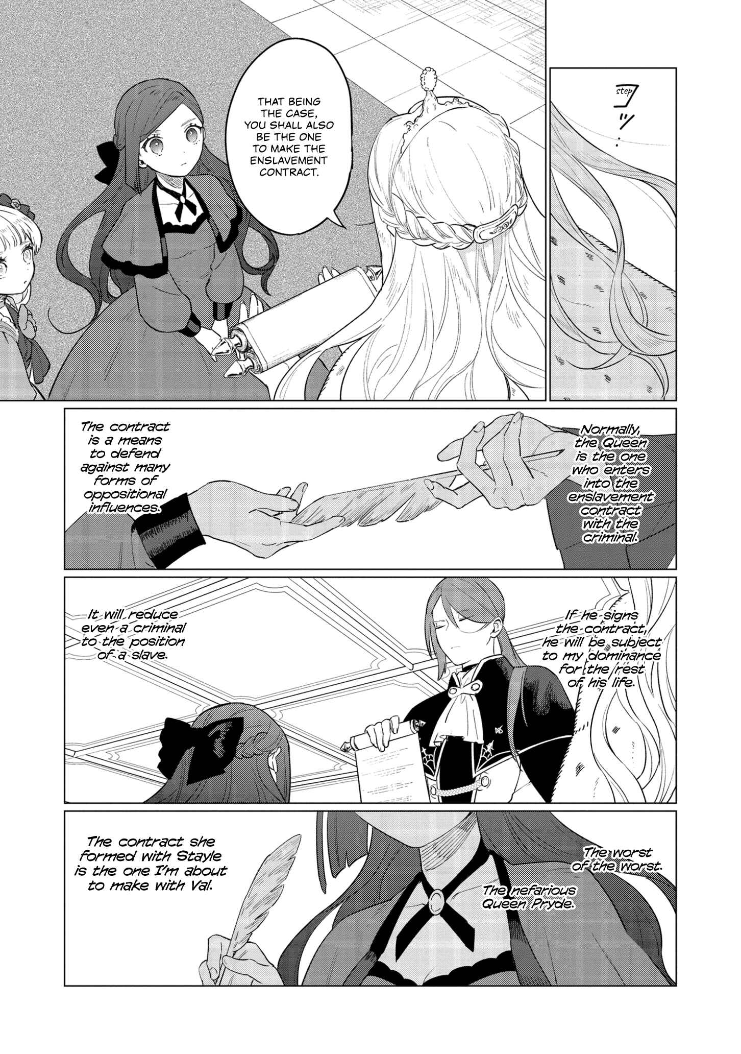Page 15 Chapter 10 Higeki no Genkyou to Naru Saikyou Gedou Last Boss Joou wa Tami no Tame ni Tsukushimasu.