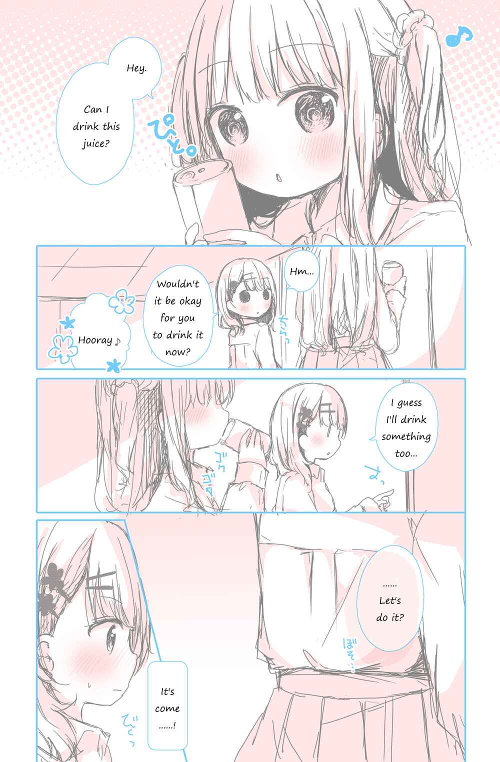 Page 1 Chapter 1 Juice o Nondara ××× ni Nacchau Onna no ko.