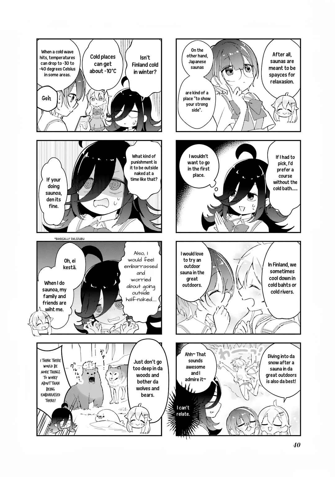Page 4 Chapter 4 Saunoa!