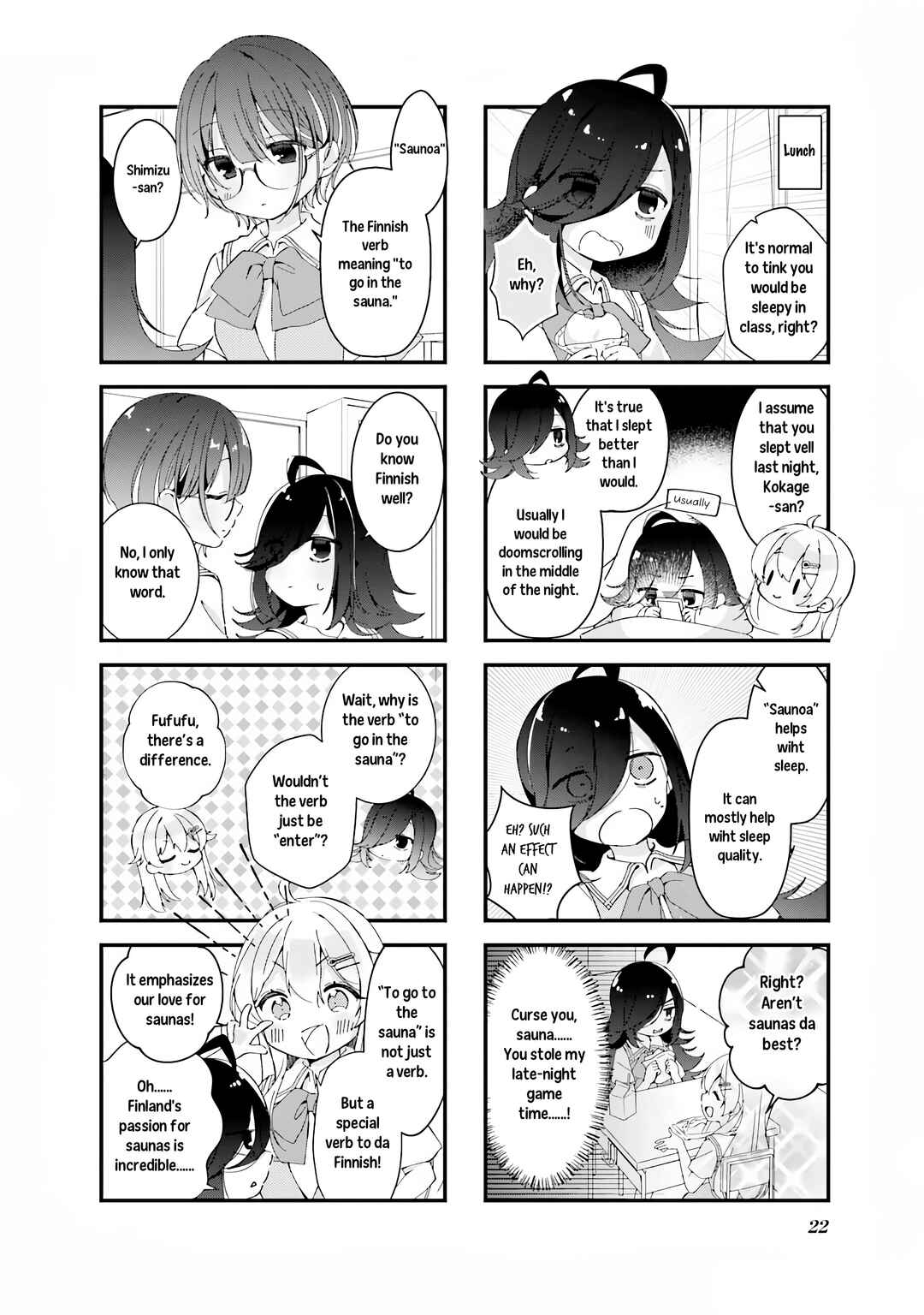 Page 4 Chapter 2 Saunoa!