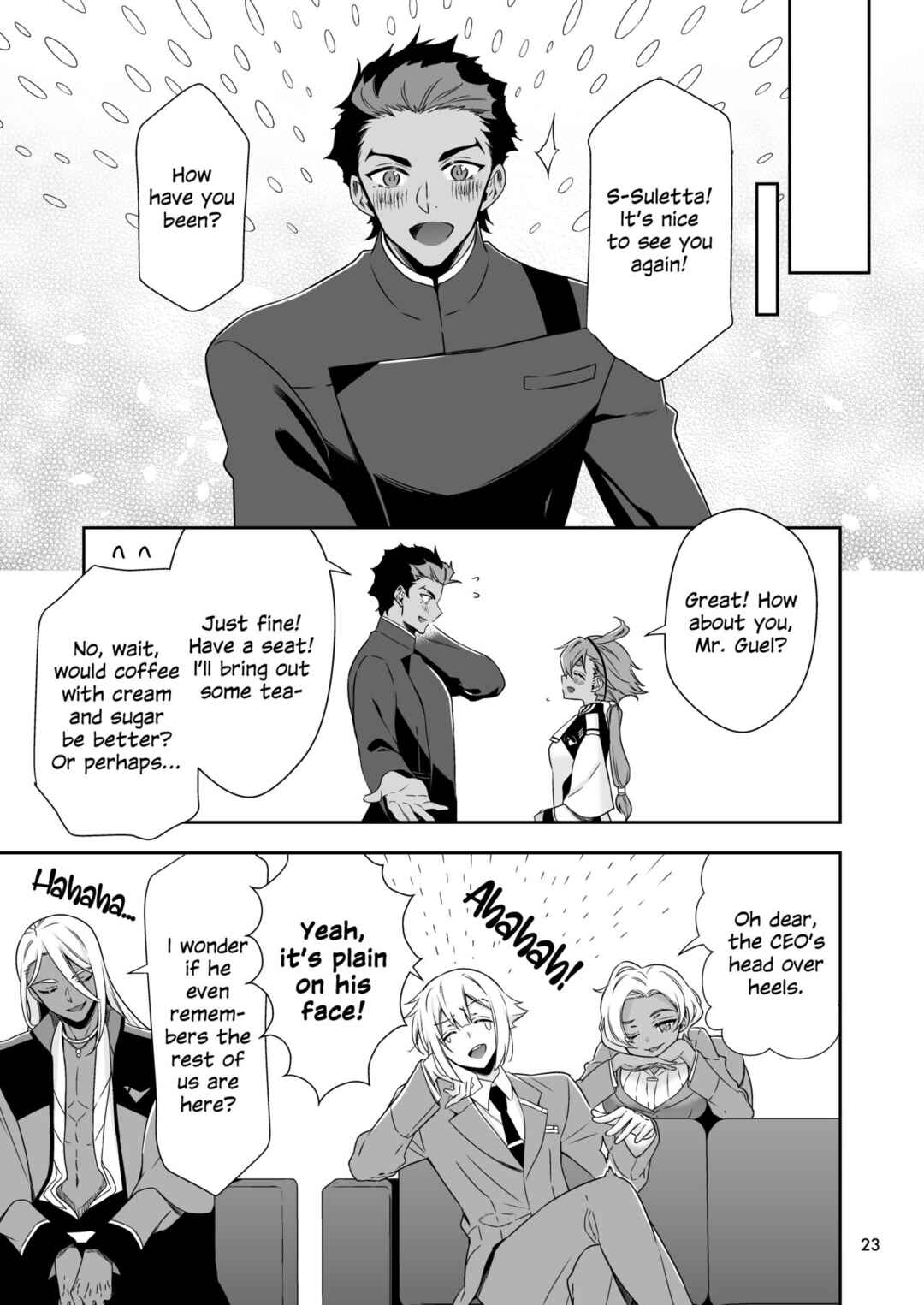 Page 19 Chapter Unknown_b1e7 Mobile Suit Gundam: The Witch from Mercury - Shiawase na Hibi -if- (Doujinshi)