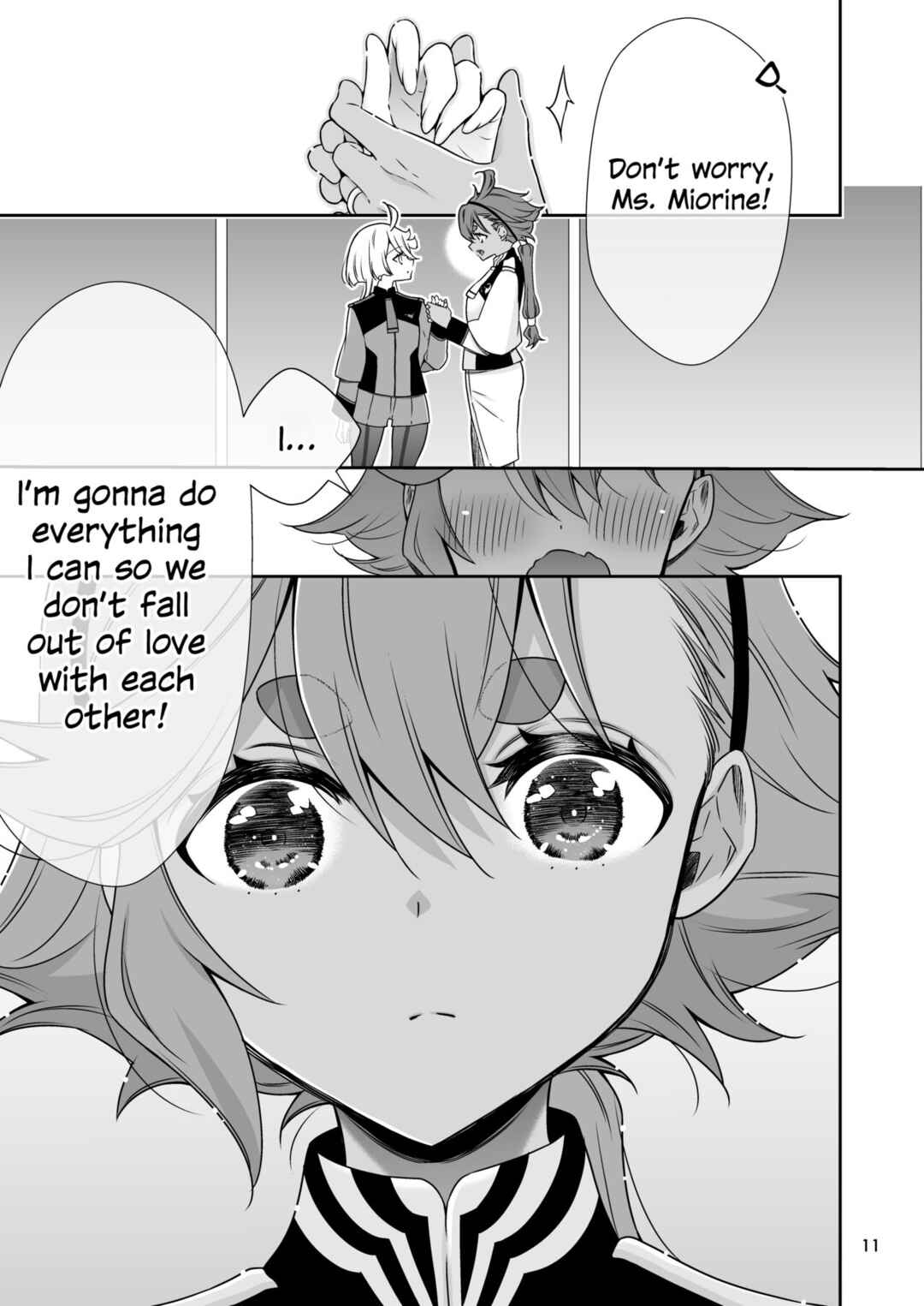 Page 8 Chapter Unknown_b1e7 Mobile Suit Gundam: The Witch from Mercury - Shiawase na Hibi -if- (Doujinshi)
