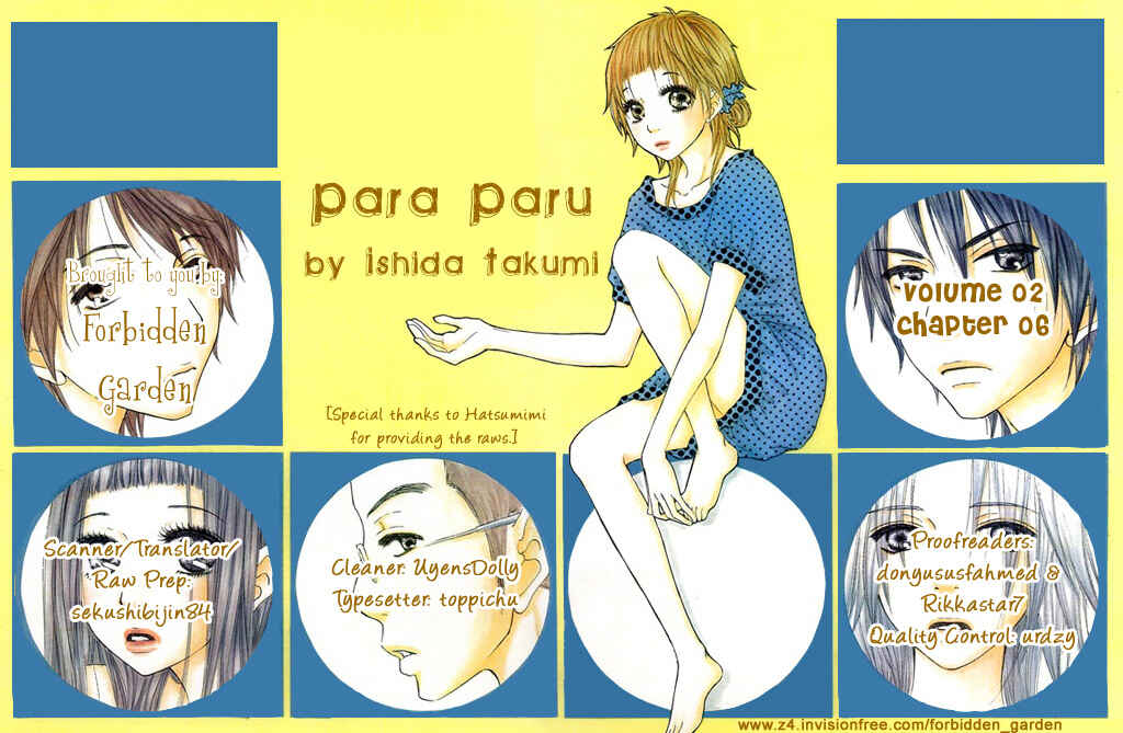 Page 1 Chapter 6 Para Paru