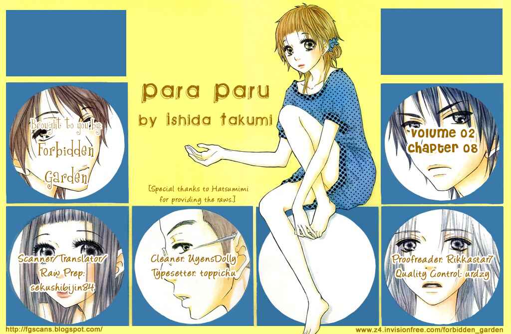 Page 1 Chapter 8 Para Paru