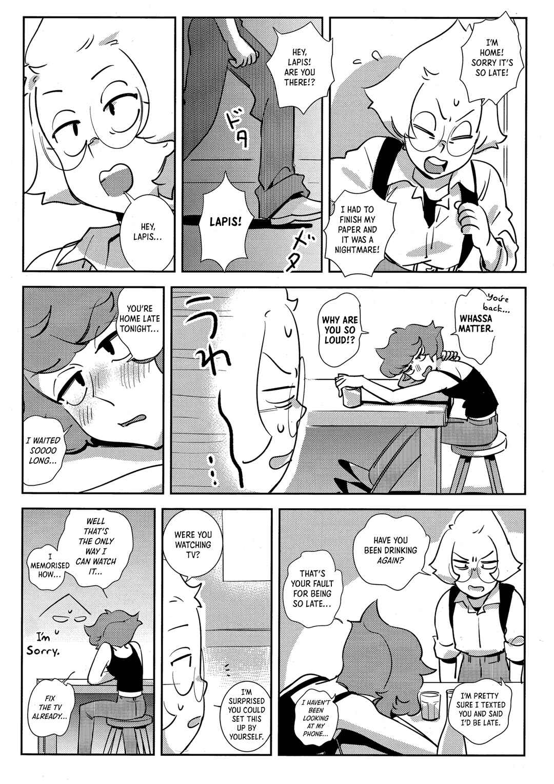 Page 35 Chapter Unknown_9354 Steven Universe - Waiting for Morning (Doujinshi)