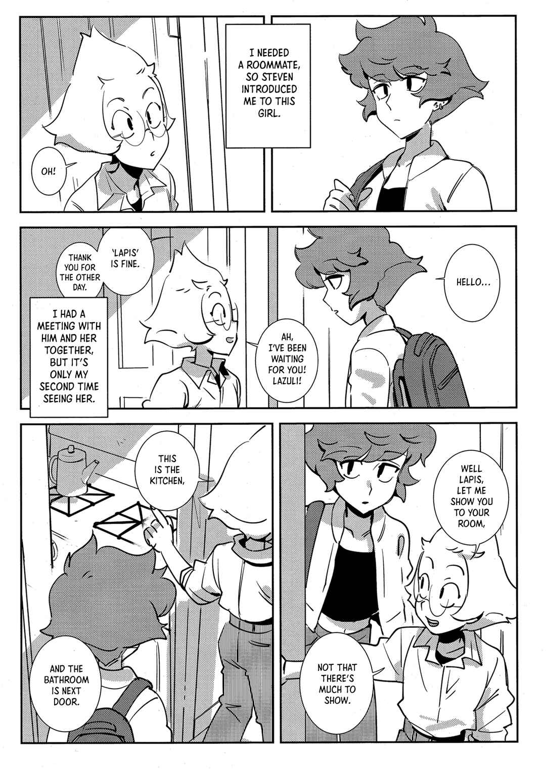 Page 4 Chapter Unknown_9354 Steven Universe - Waiting for Morning (Doujinshi)