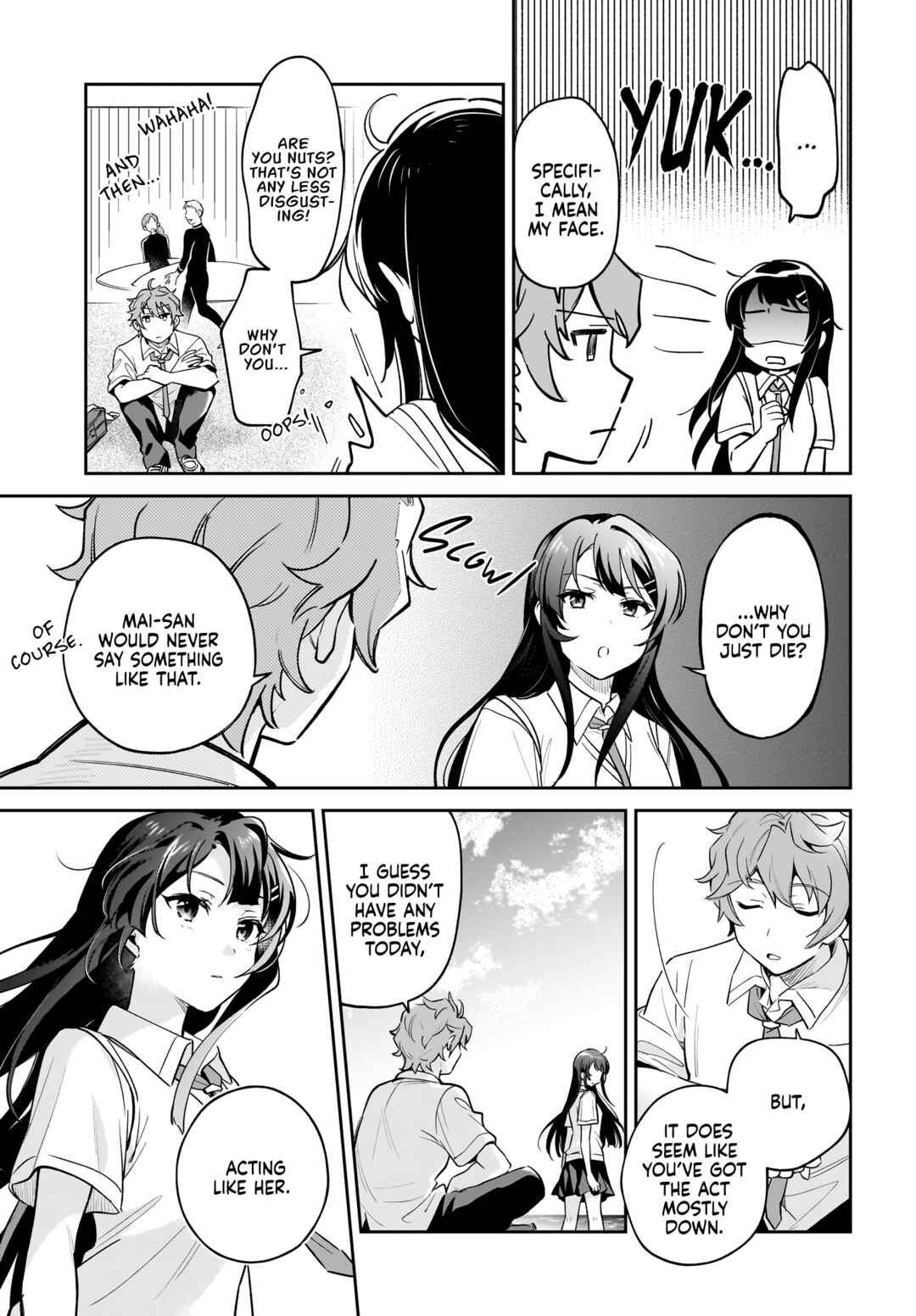 Page 4 Chapter 3.2 Rascal Does Not Dream of Siscon Idol