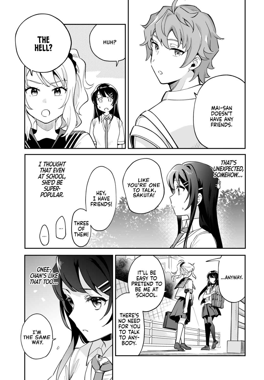 Page 5 Chapter 3.1 Rascal Does Not Dream of Siscon Idol