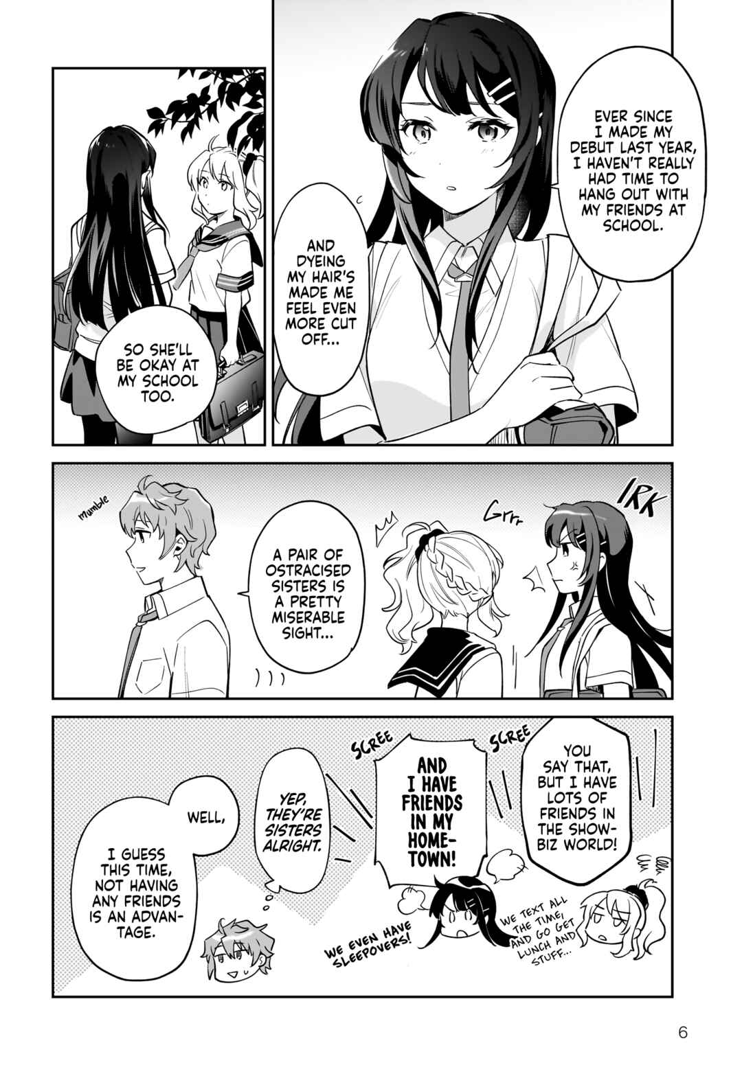 Page 6 Chapter 3.1 Rascal Does Not Dream of Siscon Idol