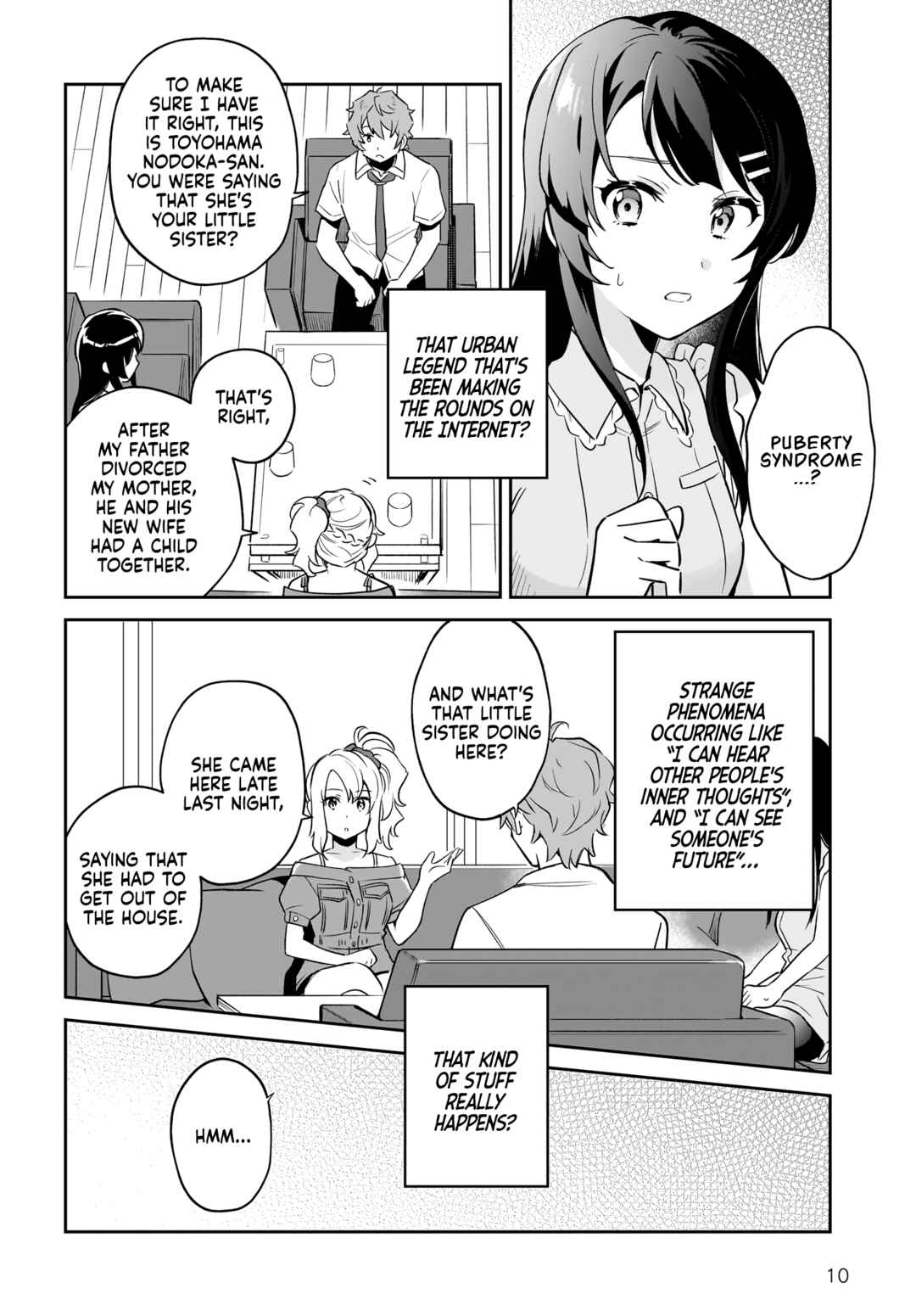 Page 10 Chapter 2 Rascal Does Not Dream of Siscon Idol