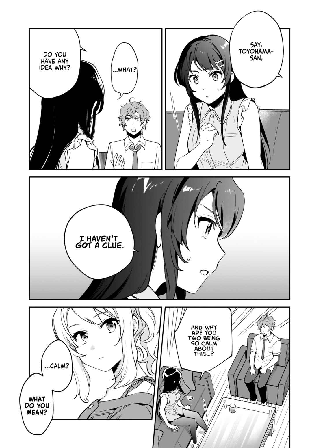Page 11 Chapter 2 Rascal Does Not Dream of Siscon Idol