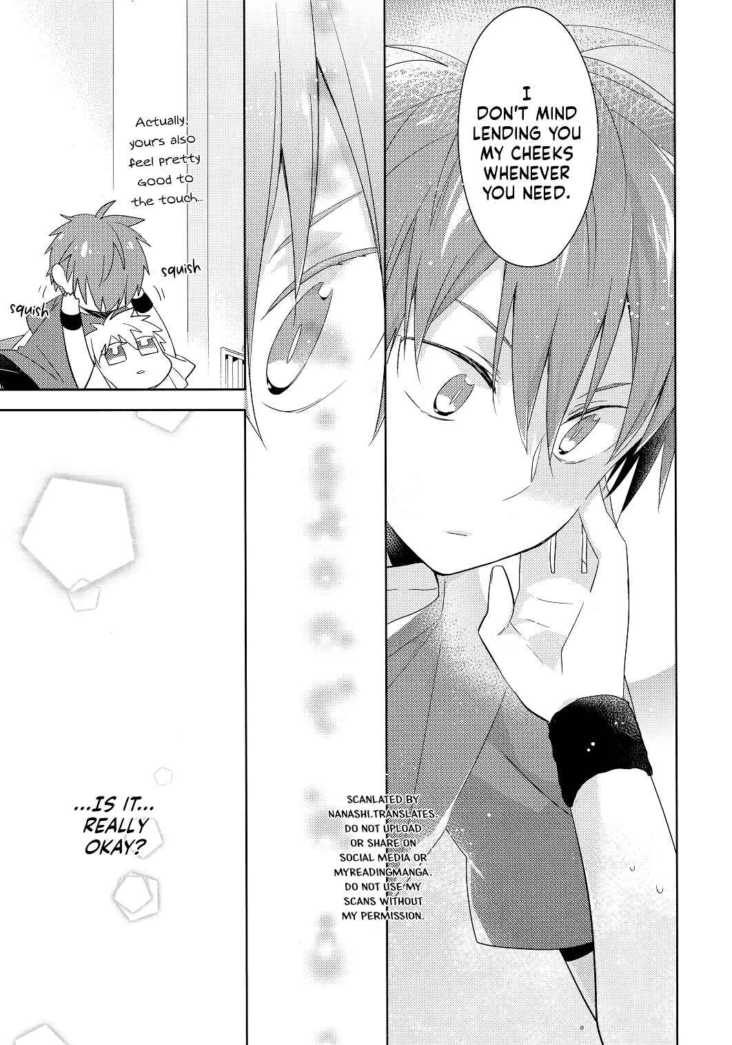 Page 13 Chapter Unknown_1e6b Kuroko no Basket - Sawatte, Kawatte (Doujinshi)
