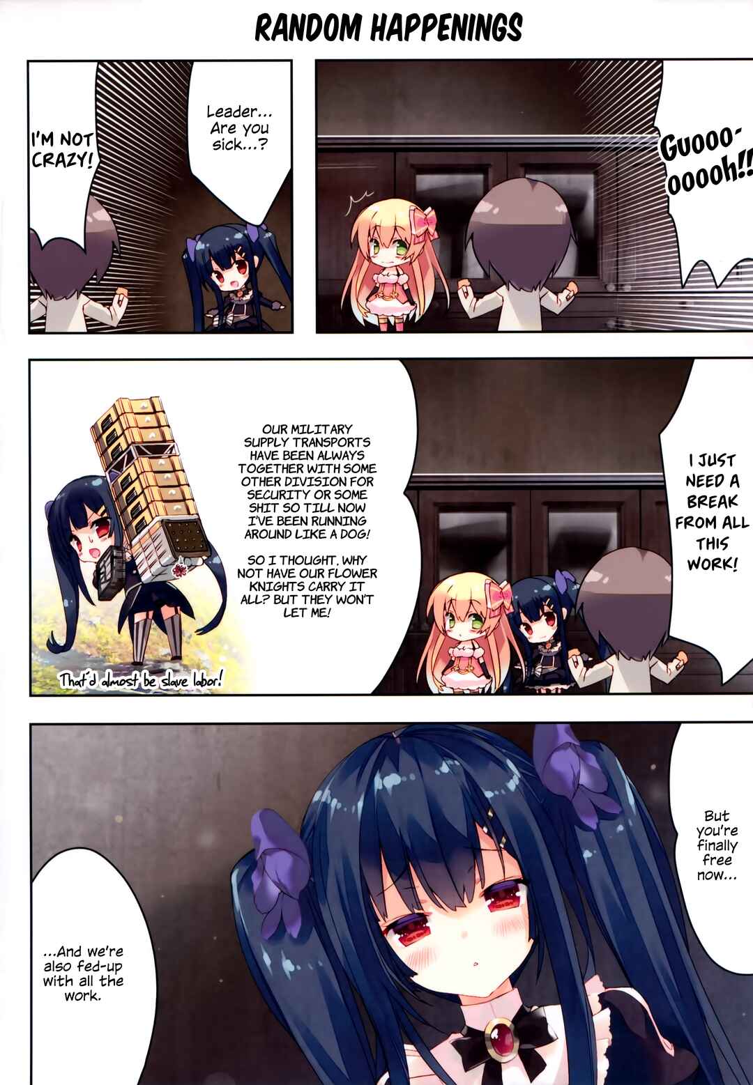 Page 3 Chapter 6 Flower Knight Girl - Secret Garden (Doujinshi)