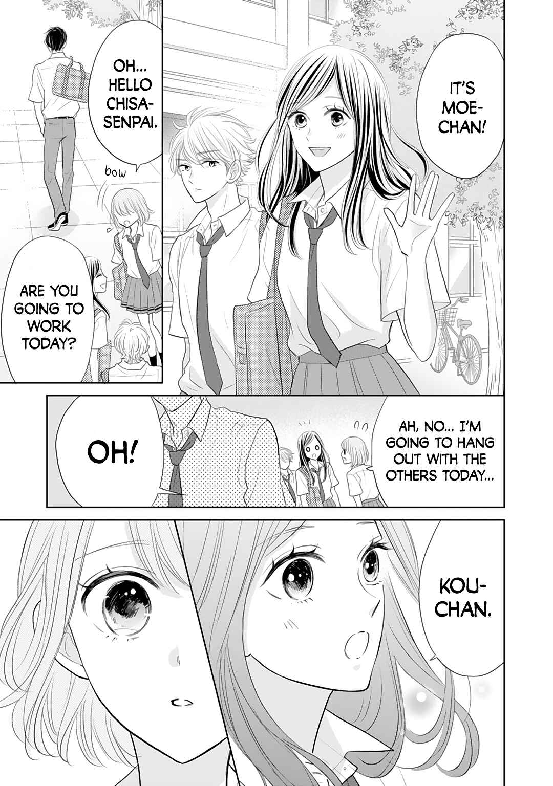 Page 25 Chapter 10 Senpai wa, Ijiwaru ni Tsuki