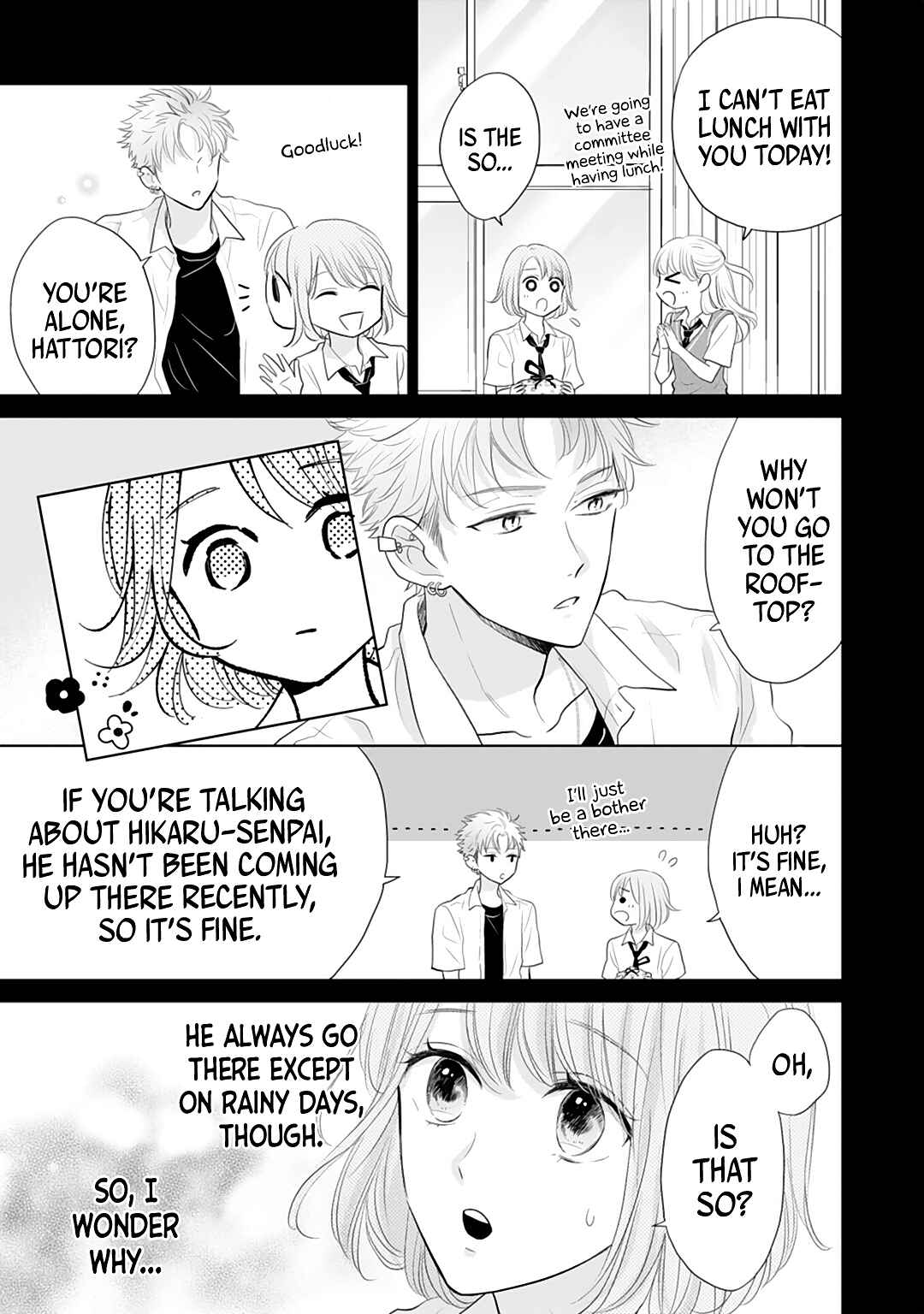 Page 7 Chapter 10 Senpai wa, Ijiwaru ni Tsuki