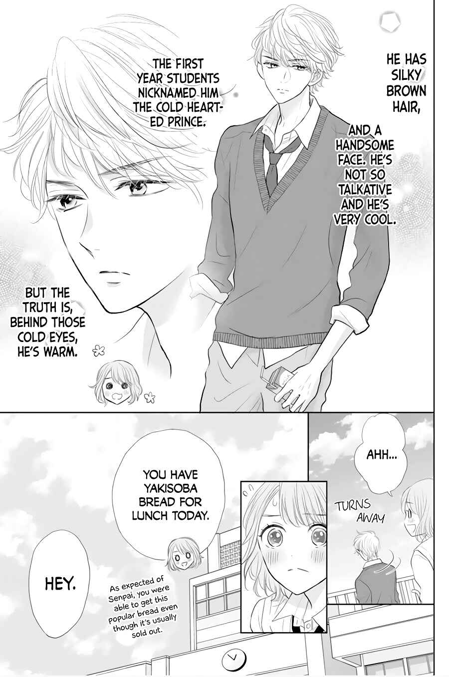 Page 7 Chapter 1 Senpai wa, Ijiwaru ni Tsuki