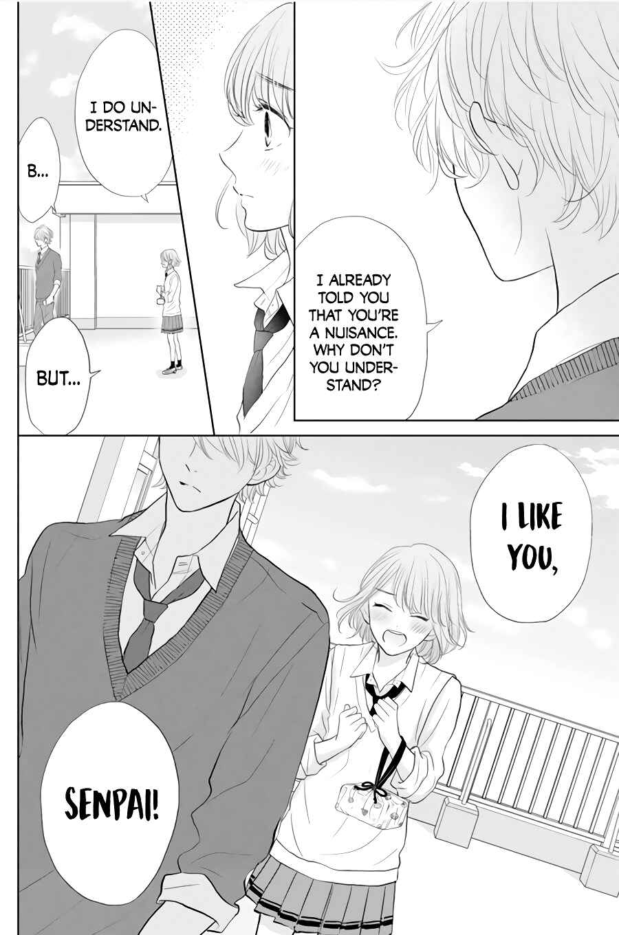 Page 8 Chapter 1 Senpai wa, Ijiwaru ni Tsuki