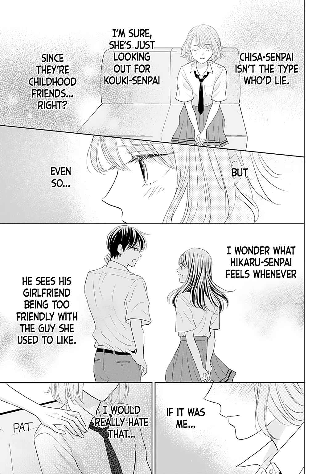 Page 7 Chapter 11 Senpai wa, Ijiwaru ni Tsuki