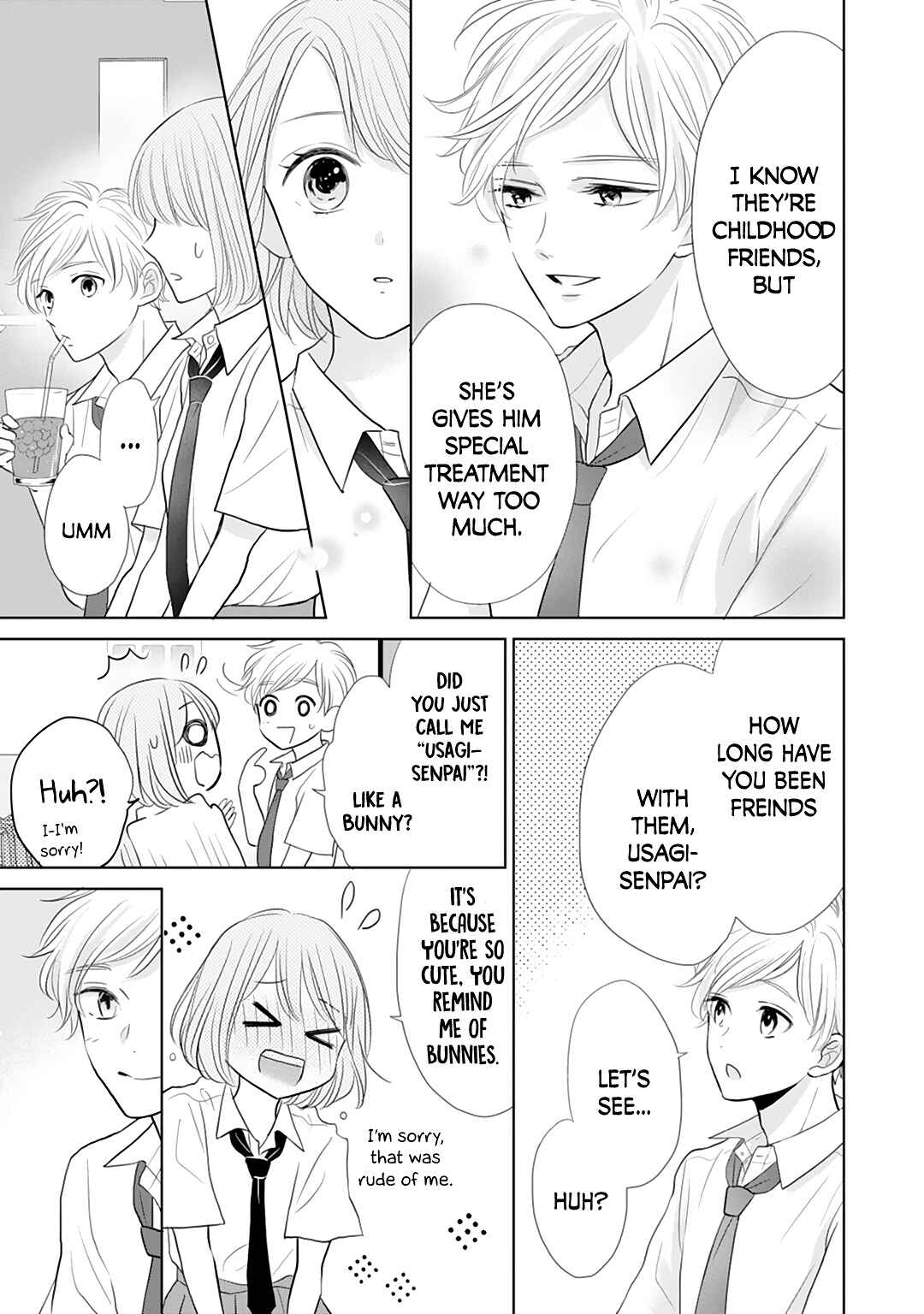 Page 9 Chapter 11 Senpai wa, Ijiwaru ni Tsuki