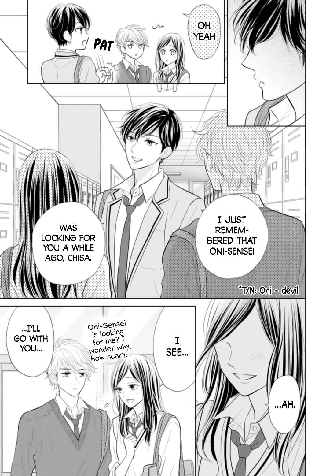 Page 15 Chapter 4 Senpai wa, Ijiwaru ni Tsuki
