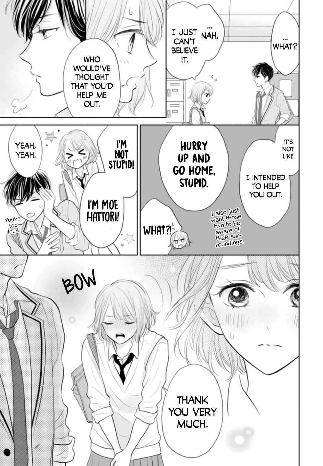 Page 17 Chapter 4 Senpai wa, Ijiwaru ni Tsuki