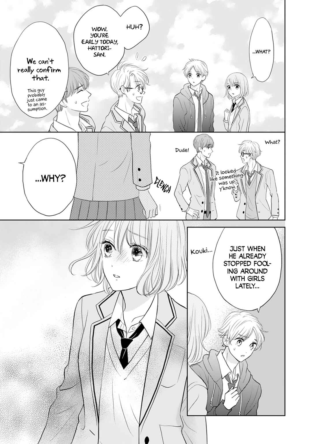 Page 13 Chapter 17 Senpai wa, Ijiwaru ni Tsuki