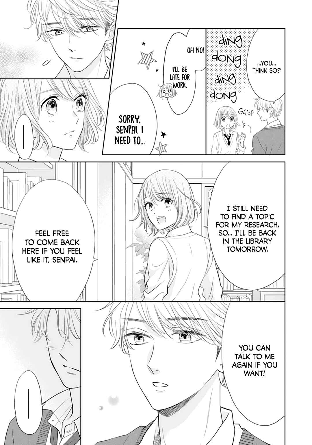 Page 17 Chapter 16 Senpai wa, Ijiwaru ni Tsuki